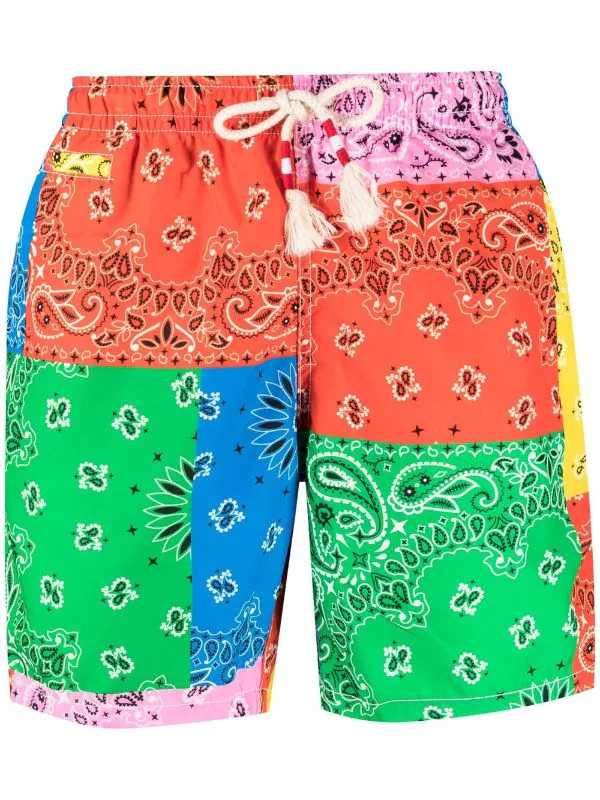 ( Neue Saison ) MC2 Saint Barth 00208B MULTICOLOR Badeshorts Mit Bandana-Print Herren 3 ( Neue Saison ) MC2 Saint Barth 00208B MULTICOLOR Badeshorts Mit Bandana-Print Herren