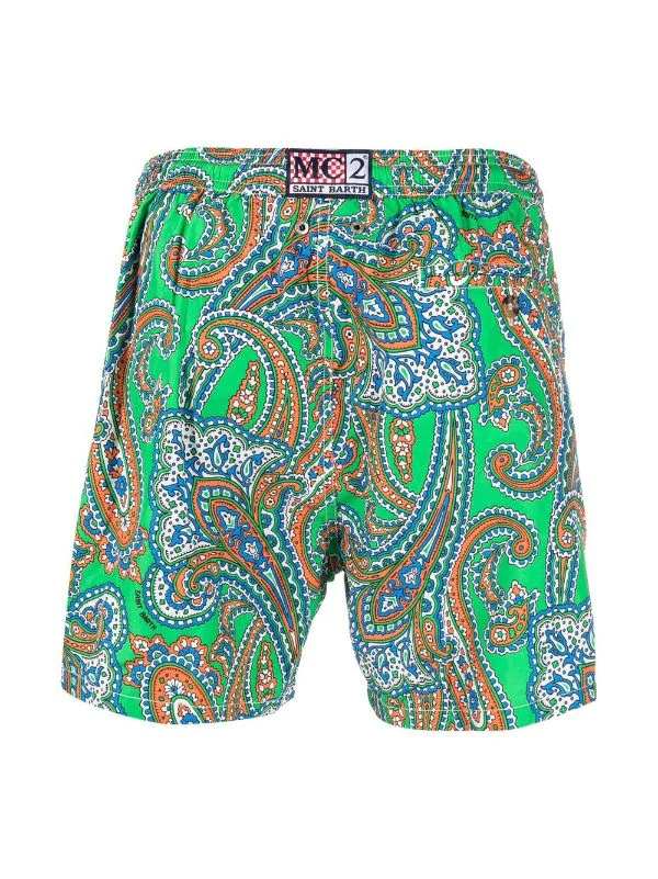 ( Neue Saison ) MC2 Saint Barth CACHEMIRE VIBE SB 57 Badehose Mit Paisley-Print Herren 4 ( Neue Saison ) MC2 Saint Barth CACHEMIRE VIBE SB 57 Badehose Mit Paisley-Print Herren – Bild 2