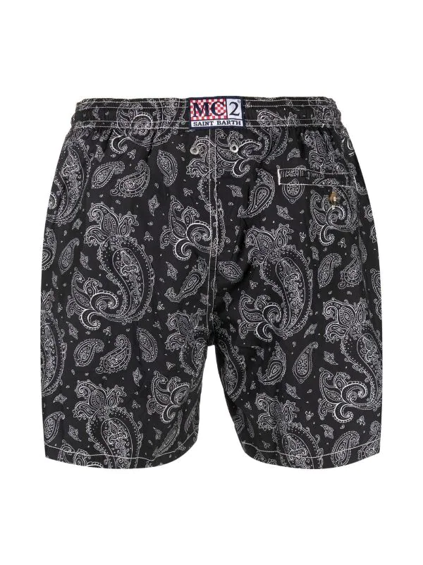 ( Neue Saison ) MC2 Saint Barth Badehose Mit Paisley-Print ELEGANT PAISLEY 00 4 ( Neue Saison ) MC2 Saint Barth Badehose Mit Paisley-Print ELEGANT PAISLEY 00 – Bild 2