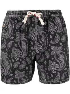 ( Neue Saison ) MC2 Saint Barth Badehose Mit Paisley-Print ELEGANT PAISLEY 00