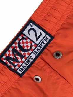 ( Neue Saison ) MC2 Saint Barth Badeshorts Aus Recyceltem Material 81 ORANGE -MC2 Saint Barth Geschäft 18315673 39752033 600