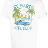 ( Neue Saison ) MC2 Saint Barth T-Shirt Mit "Kite Club"-Print KITE CAR SB 01N