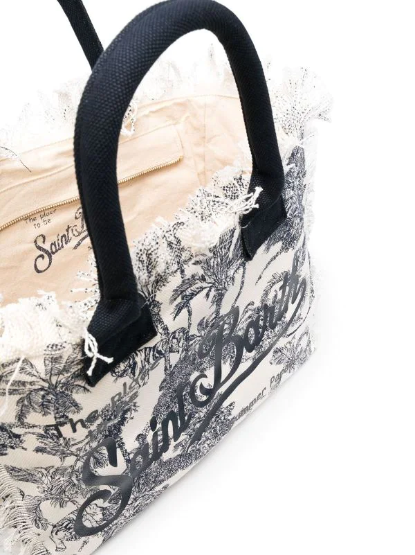 ( Neue Saison ) MC2 Saint Barth 03315B AZZURO Handtasche Mit Print Damen 7 ( Neue Saison ) MC2 Saint Barth 03315B AZZURO Handtasche Mit Print Damen – Bild 5