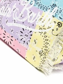 ( Neue Saison ) MC2 Saint Barth BANDANNAROUNDCOLOR Strandtasche Mit Bandana-Print Damen -MC2 Saint Barth Geschäft 18327407 39151759 600