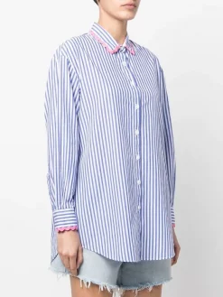 ( Neue Saison ) MC2 Saint Barth Hemd Mit Logo 00497B EMB W SB PALM LIN6177 -MC2 Saint Barth Geschäft 18329944 39149267 600