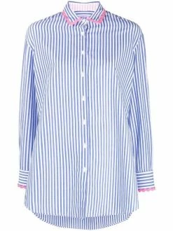 ( Neue Saison ) MC2 Saint Barth Hemd Mit Logo 00497B EMB W SB PALM LIN6177