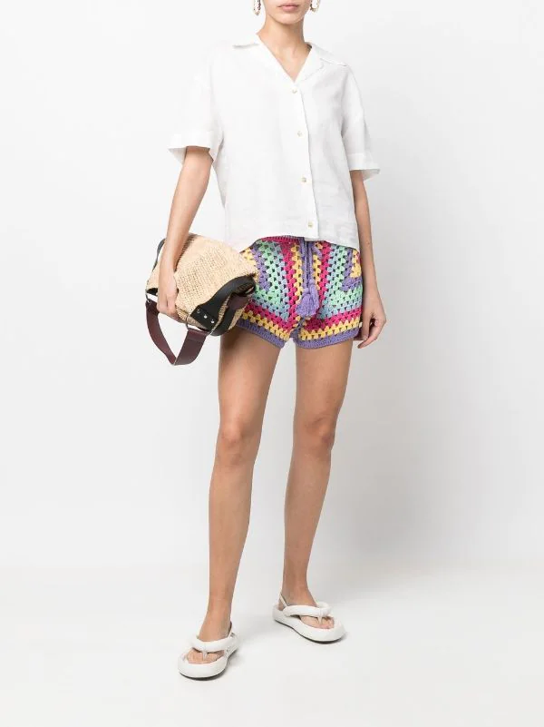 ( Neue Saison ) MC2 Saint Barth Shorts Mit Kordelzug Damen 4 ( Neue Saison ) MC2 Saint Barth Shorts Mit Kordelzug Damen – Bild 2