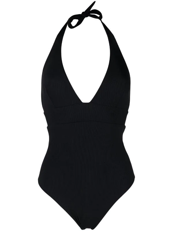 ( Neue Saison ) MC2 Saint Barth RIB 00 BLACK Badeanzug Mit Logo-Patch Damen 3 ( Neue Saison ) MC2 Saint Barth RIB 00 BLACK Badeanzug Mit Logo-Patch Damen