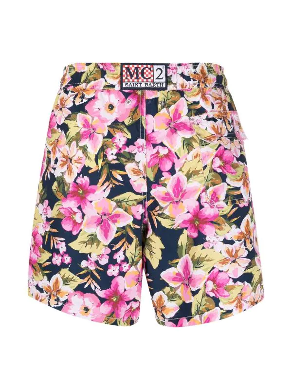 ( Neue Saison ) MC2 Saint Barth Badeshorts Mit Blumen-Print Herren 4 ( Neue Saison ) MC2 Saint Barth Badeshorts Mit Blumen-Print Herren – Bild 2