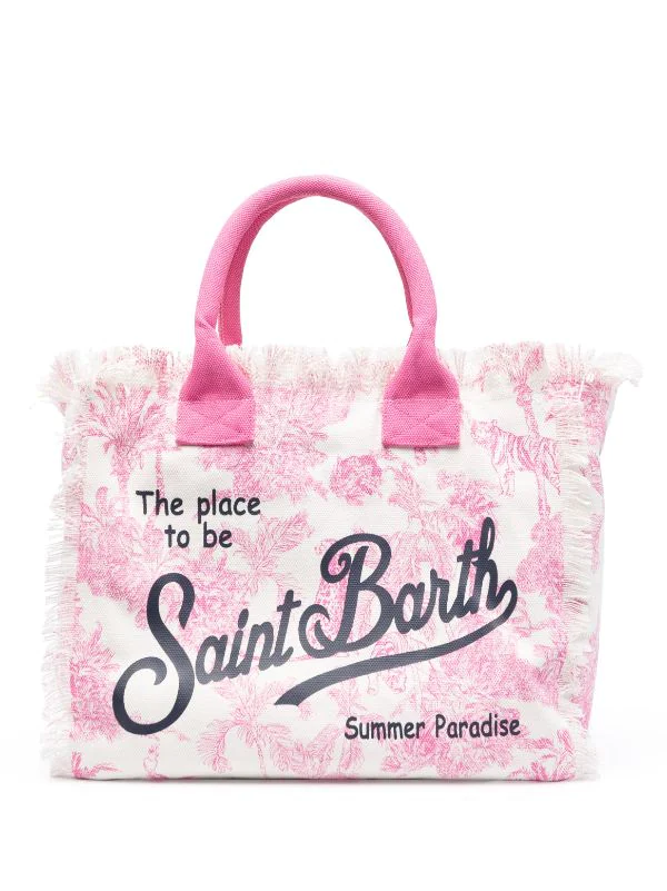 ( Neue Saison ) MC2 Saint Barth Strandtasche Mit Logo-Print Damen 3 ( Neue Saison ) MC2 Saint Barth Strandtasche Mit Logo-Print Damen