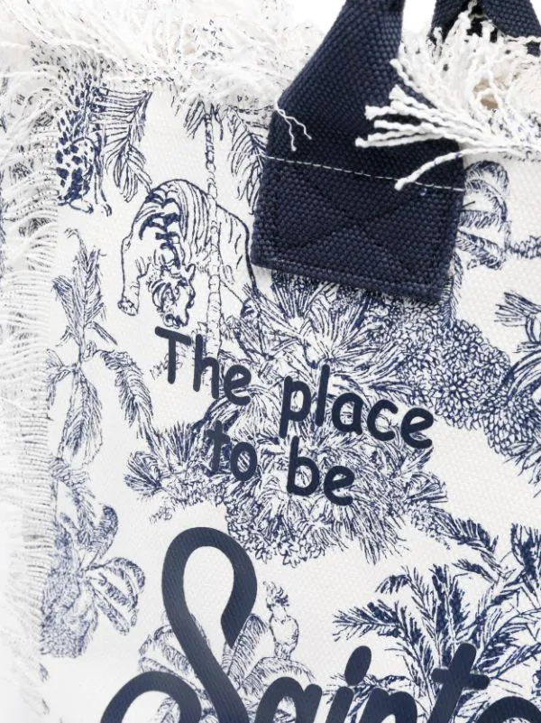 ( Neue Saison ) MC2 Saint Barth Strandtasche Mit Logo-Print 03315B 7 ( Neue Saison ) MC2 Saint Barth Strandtasche Mit Logo-Print 03315B – Bild 5