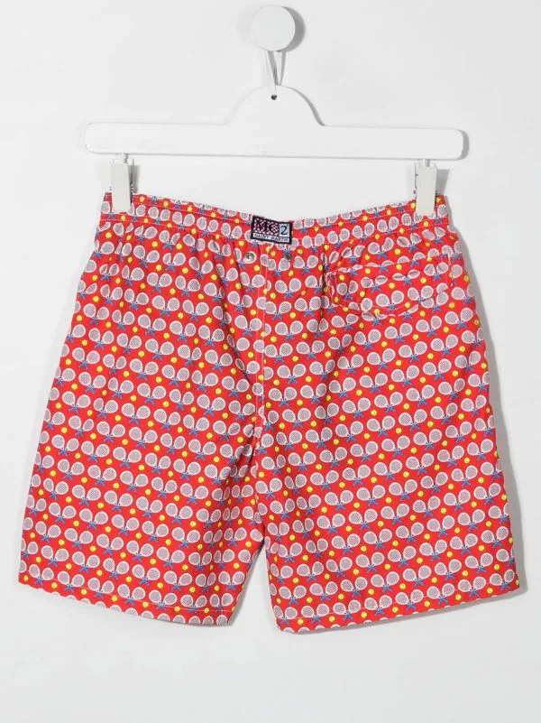 ( Neue Saison ) MC2 Saint Barth TEEN Jean Lightning Badeshorts RED 3 ( Neue Saison ) MC2 Saint Barth TEEN Jean Lightning Badeshorts RED – Bild 2