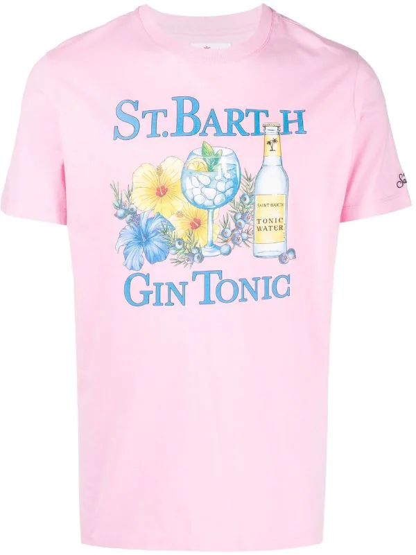 ( Neue Saison ) MC2 Saint Barth 21 GINEPRO T-Shirt Mit Logo-Print Herren 3 ( Neue Saison ) MC2 Saint Barth 21 GINEPRO T-Shirt Mit Logo-Print Herren