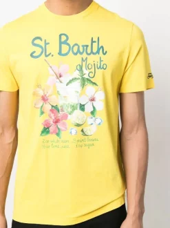 ( Neue Saison ) MC2 Saint Barth T-Shirt Mit Logo-Print Herren -MC2 Saint Barth Geschäft 18358630 39585255 600