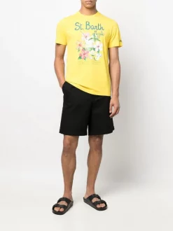 ( Neue Saison ) MC2 Saint Barth T-Shirt Mit Logo-Print Herren -MC2 Saint Barth Geschäft 18358630 39585257 600