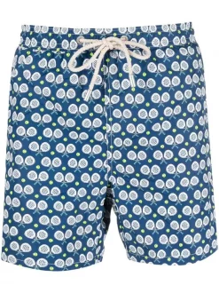 ( Neue Saison ) MC2 Saint Barth Badeshorts Mit Grafischem Print Herren
