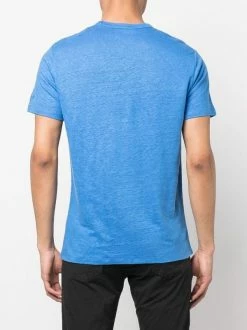 ( Neue Saison ) MC2 Saint Barth T-Shirt Aus Leinen Mit Brusttasche 17 BLUETTE -MC2 Saint Barth Geschäft 18360257 39585604 600