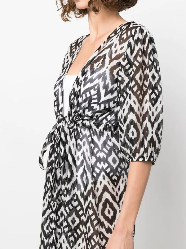 ( Neue Saison ) MC2 Saint Barth Strandkleid Mit Geometrischem Print ETNIKAT 01 7 ( Neue Saison ) MC2 Saint Barth Strandkleid Mit Geometrischem Print ETNIKAT 01 – Bild 5