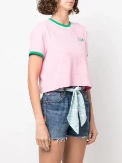 ( Neue Saison ) MC2 Saint Barth T-Shirt Mit Logo-Stickerei Damen 9 ( Neue Saison ) MC2 Saint Barth T-Shirt Mit Logo-Stickerei Damen -MC2 Saint Barth Geschäft 18362409 39729579 600