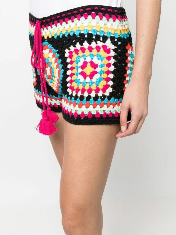 ( Neue Saison ) MC2 Saint Barth Gehäkelte Shorts BLACK 7 ( Neue Saison ) MC2 Saint Barth Gehäkelte Shorts BLACK – Bild 5