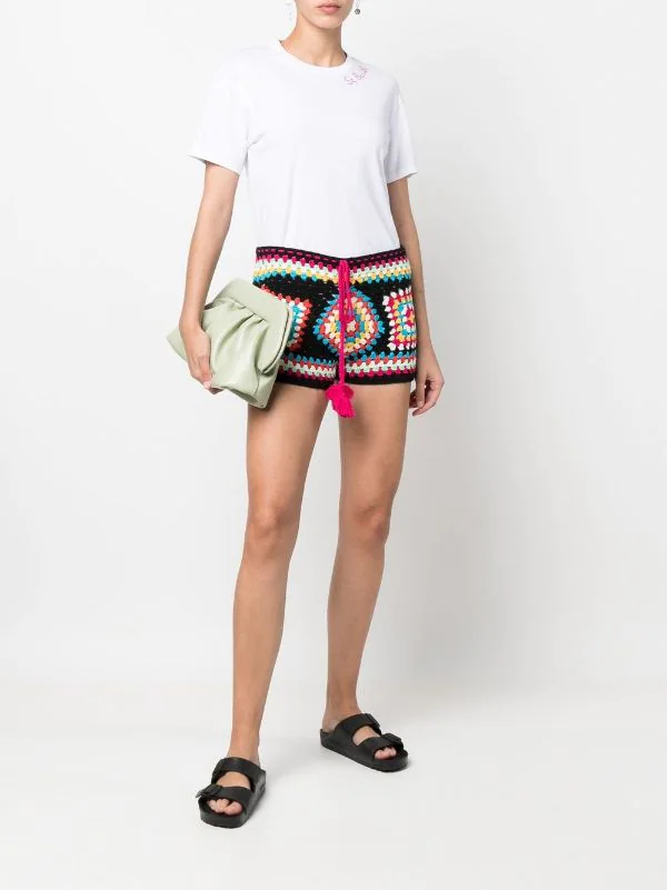 ( Neue Saison ) MC2 Saint Barth Gehäkelte Shorts BLACK 4 ( Neue Saison ) MC2 Saint Barth Gehäkelte Shorts BLACK – Bild 2