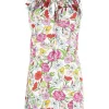 ( Neue Saison ) MC2 Saint Barth 00012B FLOWER FOREST 01 Minikleid Mit Blumen-Print Damen -MC2 Saint Barth Geschäft 18363557 39770982 600