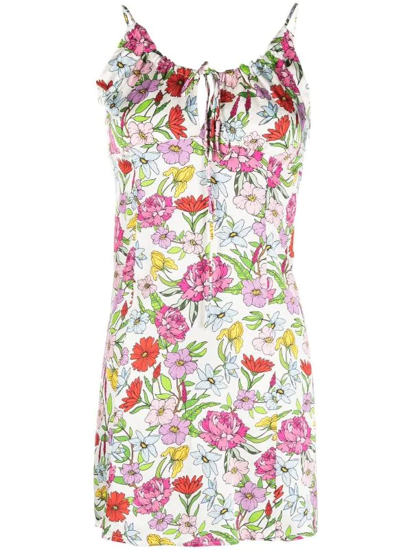 ( Neue Saison ) MC2 Saint Barth 00012B FLOWER FOREST 01 Minikleid Mit Blumen-Print Damen 3 ( Neue Saison ) MC2 Saint Barth 00012B FLOWER FOREST 01 Minikleid Mit Blumen-Print Damen