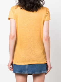 ( Neue Saison ) MC2 Saint Barth T-Shirt Mit V-Ausschnitt 96 OCHRE -MC2 Saint Barth Geschäft 18363560 39770844 600