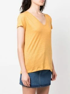 ( Neue Saison ) MC2 Saint Barth T-Shirt Mit V-Ausschnitt 96 OCHRE -MC2 Saint Barth Geschäft 18363560 39771409 600