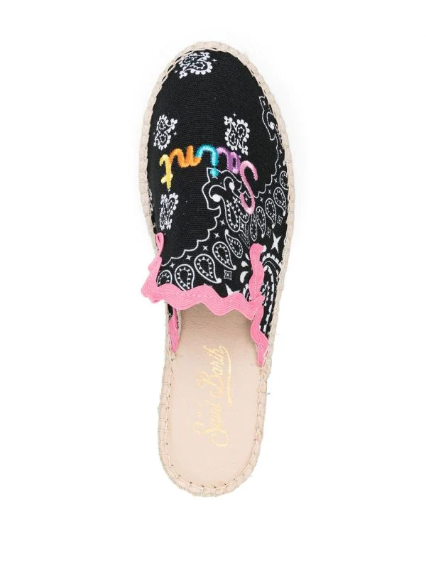 ( Neue Saison ) MC2 Saint Barth Espadrilles Mit Bandana-Print Damen 6 ( Neue Saison ) MC2 Saint Barth Espadrilles Mit Bandana-Print Damen – Bild 4