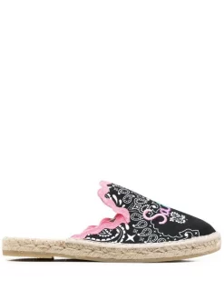 ( Neue Saison ) MC2 Saint Barth Espadrilles Mit Bandana-Print Damen