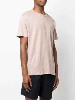 ( Neue Saison ) MC2 Saint Barth 11 BEIGE Ecstasea T-Shirt Aus Leinen Herren -MC2 Saint Barth Geschäft 18363567 39772415 600