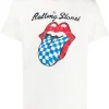 ( Neue Saison ) MC2 Saint Barth Rolling Stone T-Shirt 02323B WHITE -MC2 Saint Barth Geschäft 18363570 39773572 600