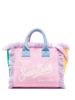 ( Neue Saison ) MC2 Saint Barth Shopper In Colour-Block-Optik 00377B EMB CB2395