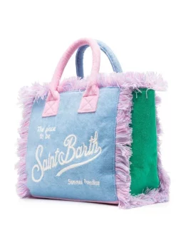 ( Neue Saison ) MC2 Saint Barth Shopper In Colour-Block-Optik 00377B EMB CB2395 -MC2 Saint Barth Geschäft 18365964 39413094 600