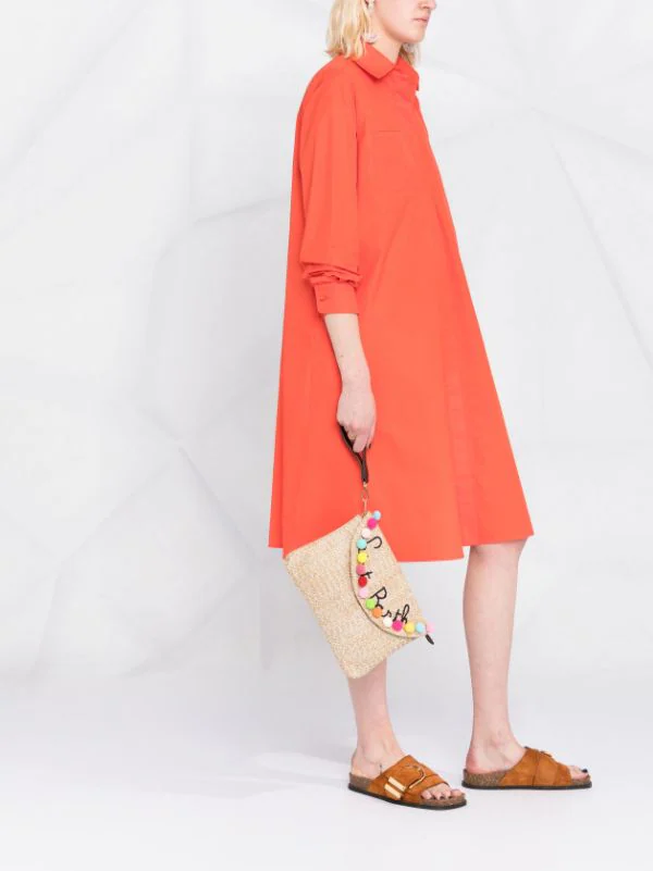 ( Neue Saison ) MC2 Saint Barth 00104B EMB SB MULTI Clutch Mit Pompon Damen 4 ( Neue Saison ) MC2 Saint Barth 00104B EMB SB MULTI Clutch Mit Pompon Damen – Bild 2