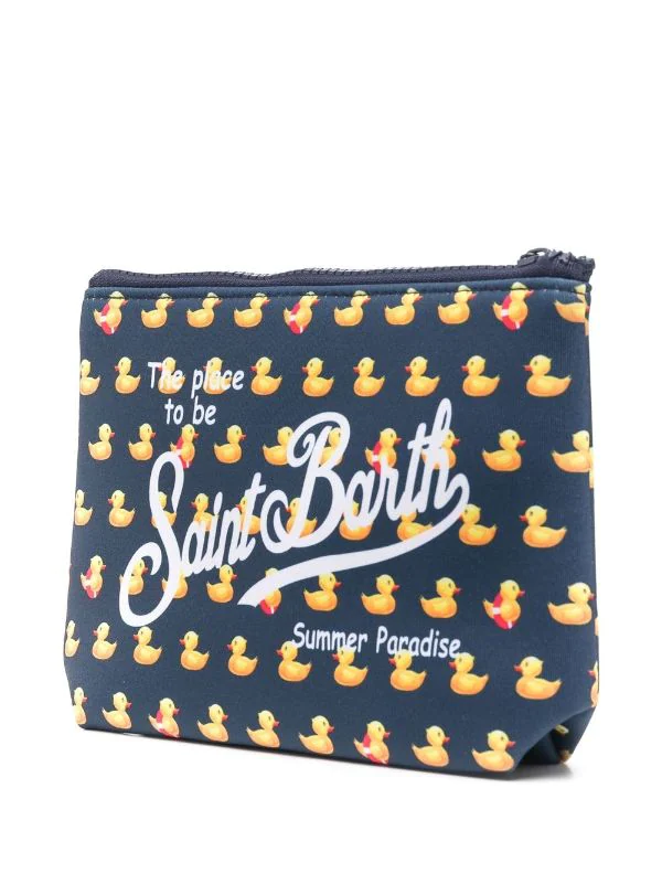 ( Neue Saison ) MC2 Saint Barth DUC61 DUCKY Clutch Mit Logo-Print Damen 5 ( Neue Saison ) MC2 Saint Barth DUC61 DUCKY Clutch Mit Logo-Print Damen – Bild 3