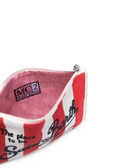 ( Neue Saison ) MC2 Saint Barth Bestickte Clutch Aus Frottee Damen -MC2 Saint Barth Geschäft 18373750 39362169 600