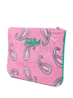 ( Neue Saison ) MC2 Saint Barth Bestickte Clutch Aus Frottee Damen -MC2 Saint Barth Geschäft 18374058 39360416 600