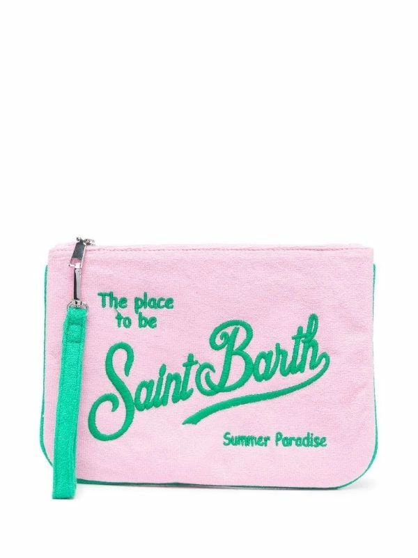 ( Neue Saison ) MC2 Saint Barth Bestickte Clutch Aus Frottee Emb 2157 3 ( Neue Saison ) MC2 Saint Barth Bestickte Clutch Aus Frottee Emb 2157