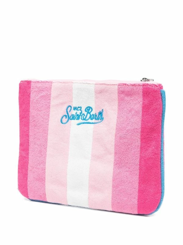 ( Neue Saison ) MC2 Saint Barth PT STRIPE SHADE 7721 Bestickte Clutch Aus Frottee Damen 5 ( Neue Saison ) MC2 Saint Barth PT STRIPE SHADE 7721 Bestickte Clutch Aus Frottee Damen – Bild 3