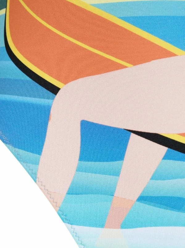 ( Neue Saison ) MC2 Saint Barth Badeanzug Mit Grafischem Print Damen 5 ( Neue Saison ) MC2 Saint Barth Badeanzug Mit Grafischem Print Damen – Bild 3