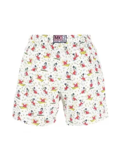 ( Neue Saison ) MC2 Saint Barth PAPERONE DOLLAR 01 Badeshorts Mit Grafischem Print Herren -MC2 Saint Barth Geschäft 18374824 39726424 600