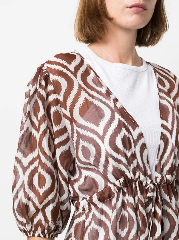 ( Neue Saison ) MC2 Saint Barth Maxikleid Mit Muster 1801 IKAT CLASSIC 7 ( Neue Saison ) MC2 Saint Barth Maxikleid Mit Muster 1801 IKAT CLASSIC – Bild 5