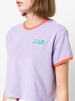 ( Neue Saison ) MC2 Saint Barth T-Shirt Mit Logo-Print Damen -MC2 Saint Barth Geschäft 18376388 39499880 600