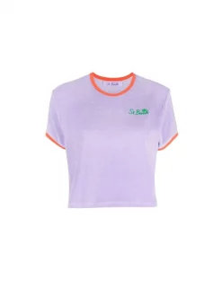 ( Neue Saison ) MC2 Saint Barth T-Shirt Mit Logo-Print Damen