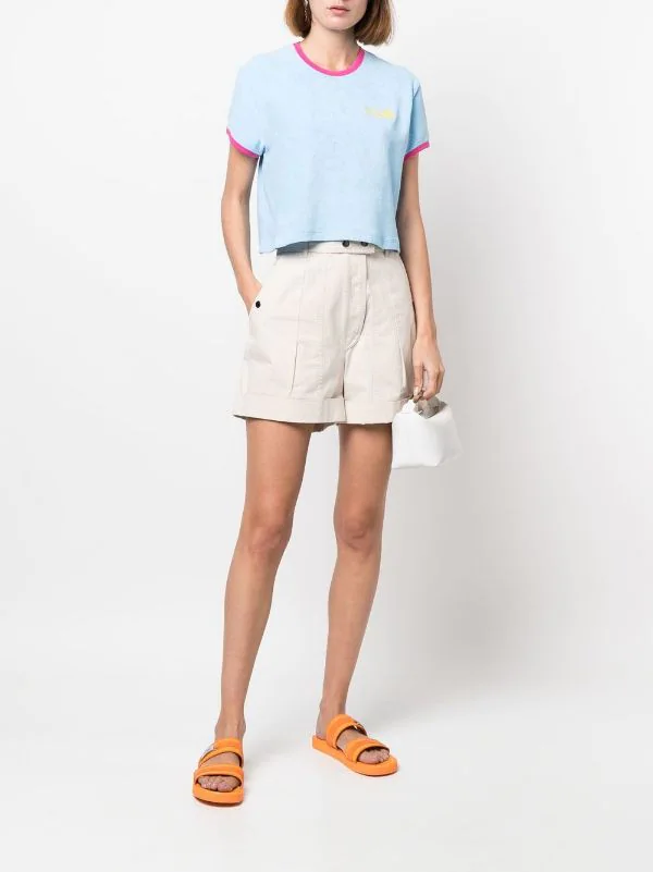 ( Neue Saison ) MC2 Saint Barth T-Shirt Mit Logo-Print EMB SB PALM SP3177 4 ( Neue Saison ) MC2 Saint Barth T-Shirt Mit Logo-Print EMB SB PALM SP3177 – Bild 2