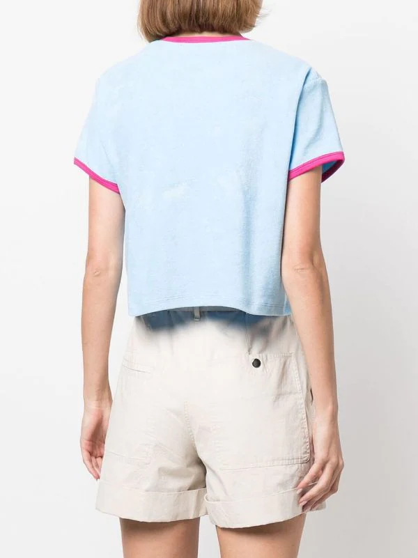 ( Neue Saison ) MC2 Saint Barth T-Shirt Mit Logo-Print EMB SB PALM SP3177 6 ( Neue Saison ) MC2 Saint Barth T-Shirt Mit Logo-Print EMB SB PALM SP3177 – Bild 4