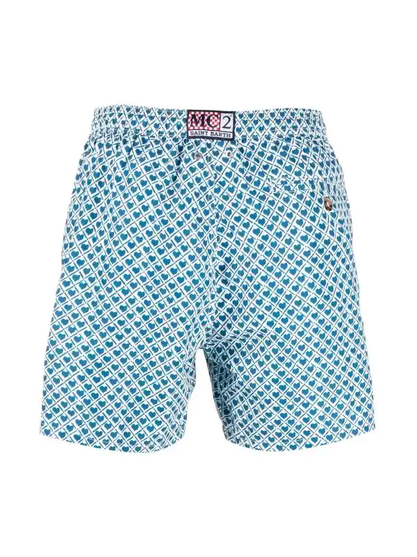( Neue Saison ) MC2 Saint Barth Badeshorts Mit Grafischem Print Herren 4 ( Neue Saison ) MC2 Saint Barth Badeshorts Mit Grafischem Print Herren – Bild 2