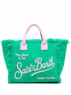 ( Neue Saison ) MC2 Saint Barth Handtasche Mit Logo EMB 5721